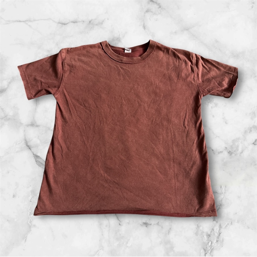 Old Navy girls M (8) Rust Short Sleeve Tee